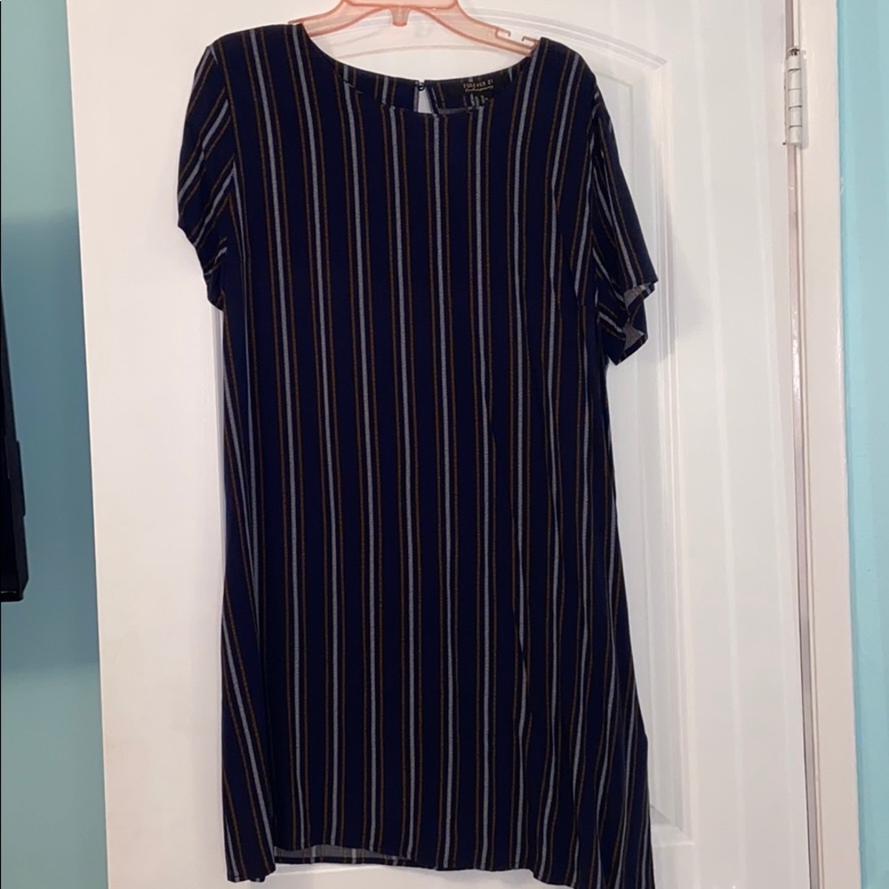 Forever 21 stripped t-shirt dress